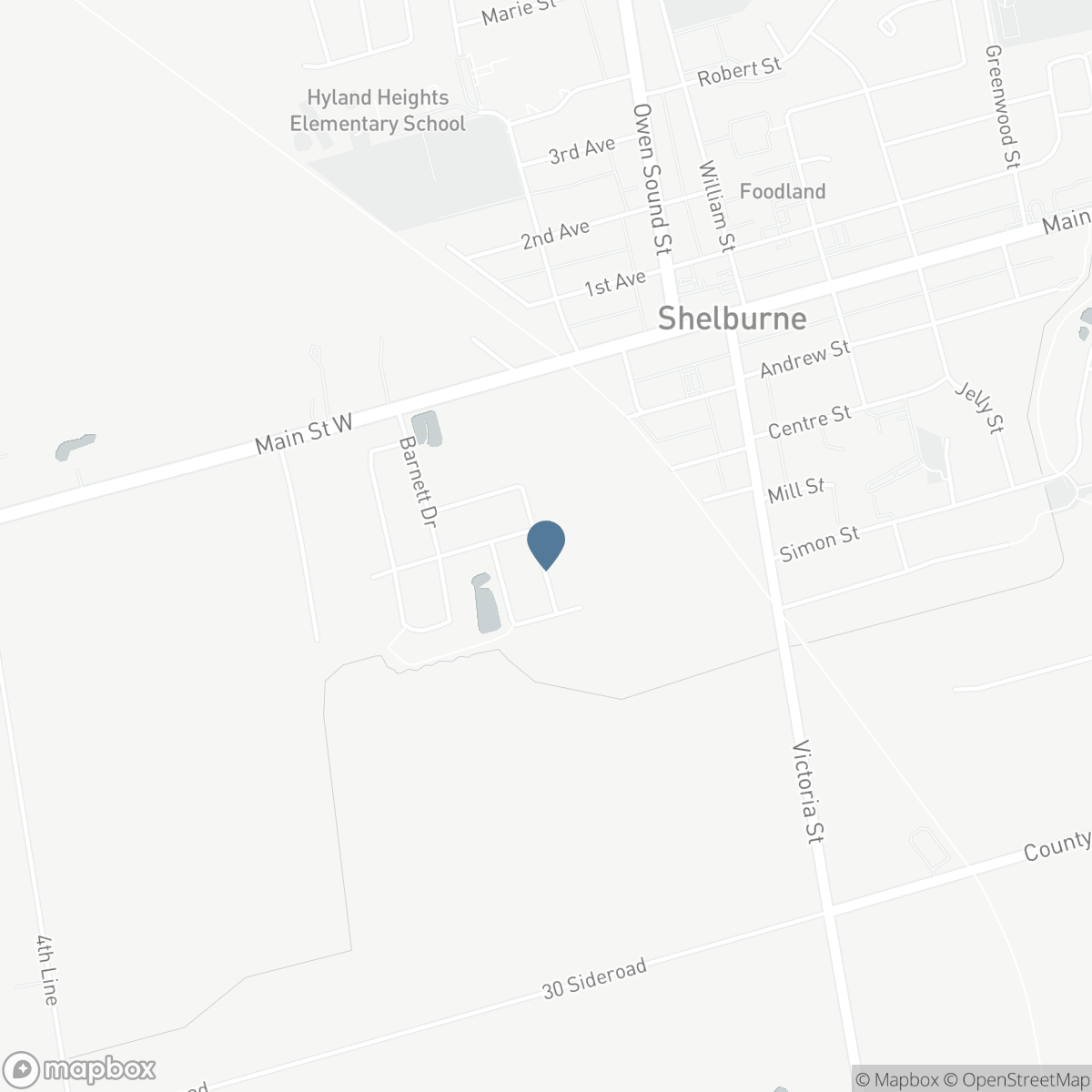 506 BROOKS STREET, Shelburne, Ontario L9V 3X4